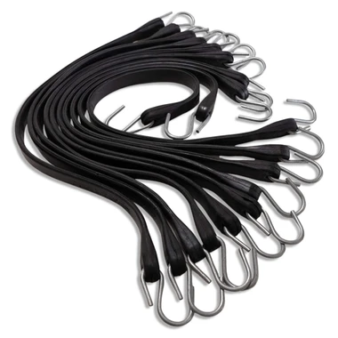 tarp straps natural rubber bungee cords