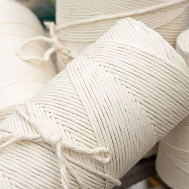 100% Natural Cotton Macrame Cord