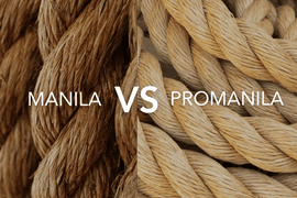 Manila Rope vs. Unmanila (Promanila) Rope