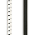 shock cord / stretch cord in white with black tracers and solid black