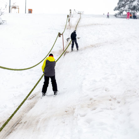 Ski Hill Tow Ropes