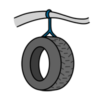 Tire Swing Rope