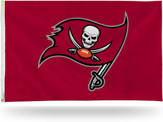 Tampa Bay Buccaneers  3' x 5' Banner Flag Single Sided