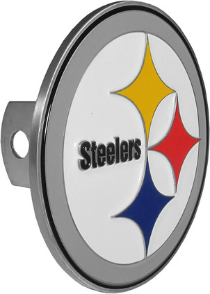 Pittsburgh Steelers Large NFL Truck Trailer Hitch Cover - Truck SUV Trailer Hitch Cover Class II & III