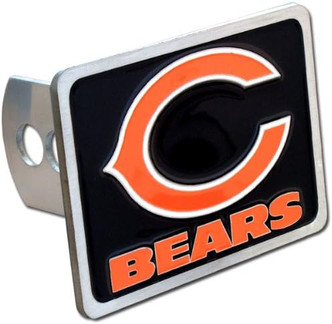 Chicago Bears Rectangle Trailer Hitch Cover