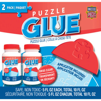 MasterPieces - Puzzle Glue 2-Pack with Applicator