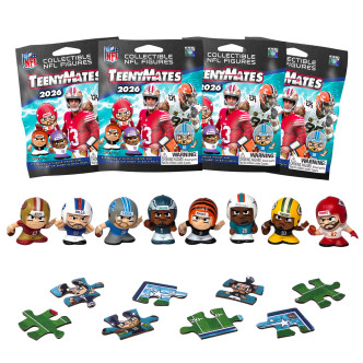 Party Animal - NFL TeenyMates 2026 - Series 14 - Figurine Blind Packs - 4 PACK Party Animal - NFL TeenyMates 2026 - Series 14 - Figurine Blind Packs - 4 PACK