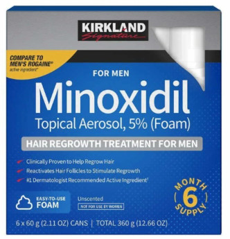 Kirkland Signature - Foam Minoxidil For Men