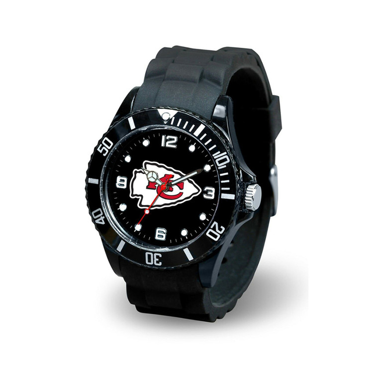 Kansas City Chiefs Watch - Men's Black Watch