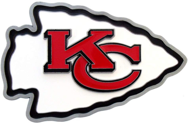 Kansas City Chiefs Logo Trailer Hitch Cover