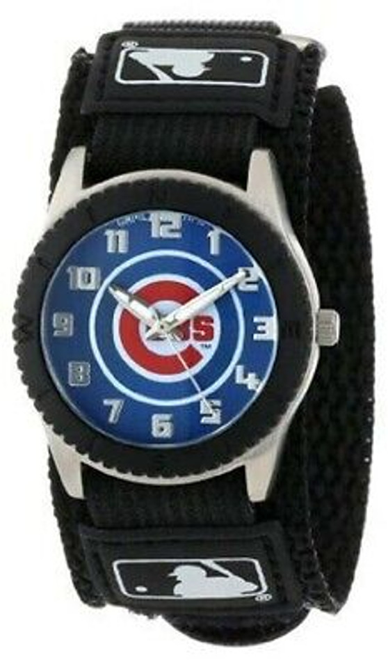 Chicago Cubs Rookie Black Youth Watch - Kids Boys Watch
