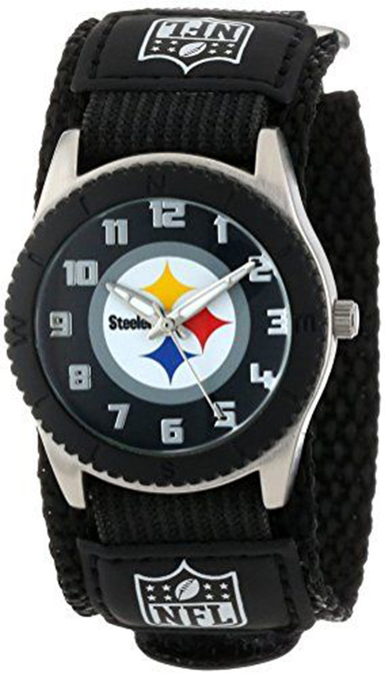 Pittsburgh Steelers Youth Rookie Black Watch - Kids Boys Watch