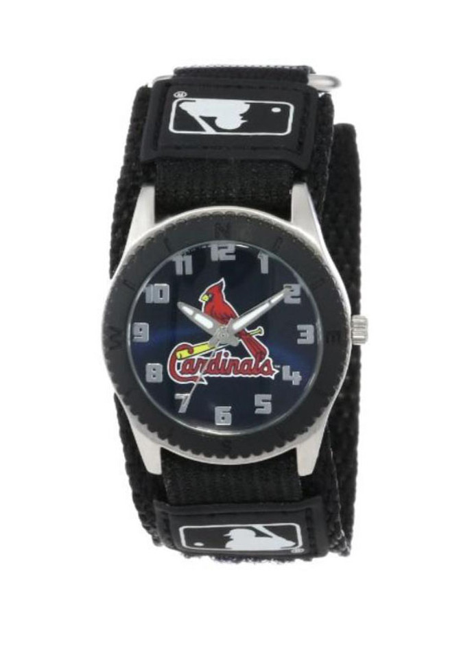 St Louis Cardinals Youth Rookie Black Watch - Kids Boys Watch