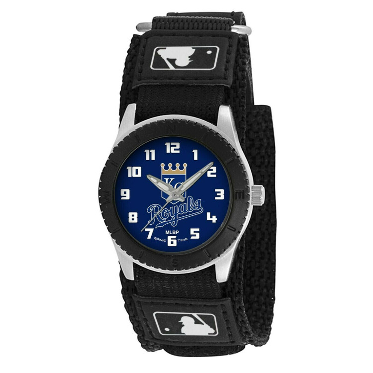 Kansas City Royals Youth Rookie Black Watch - Kids Boys Watch