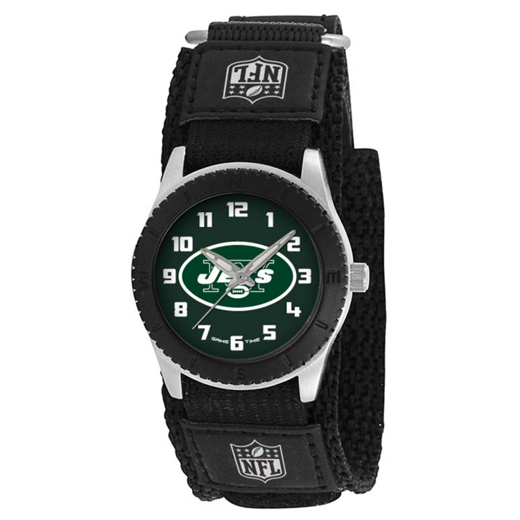 New York Jets Youth Rookie Black Watch - Kids Boys Watch