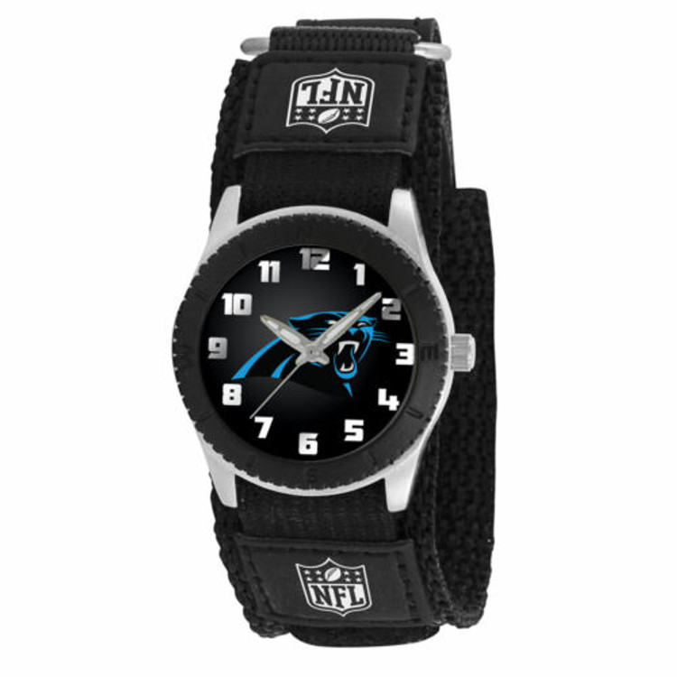 Carolina Panthers Youth Rookie Black Watch - Kids Boys Watch