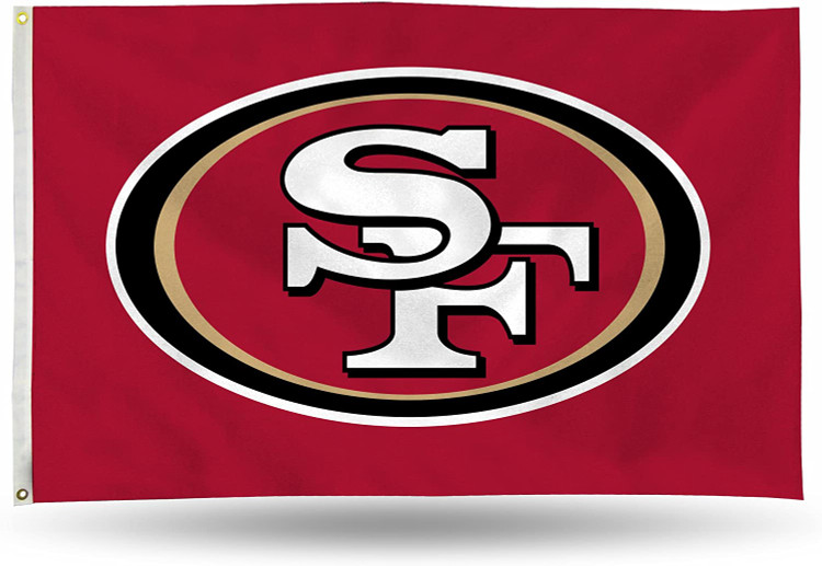 San Francisco 49ers  3' x 5' Banner Flag Single Sided
