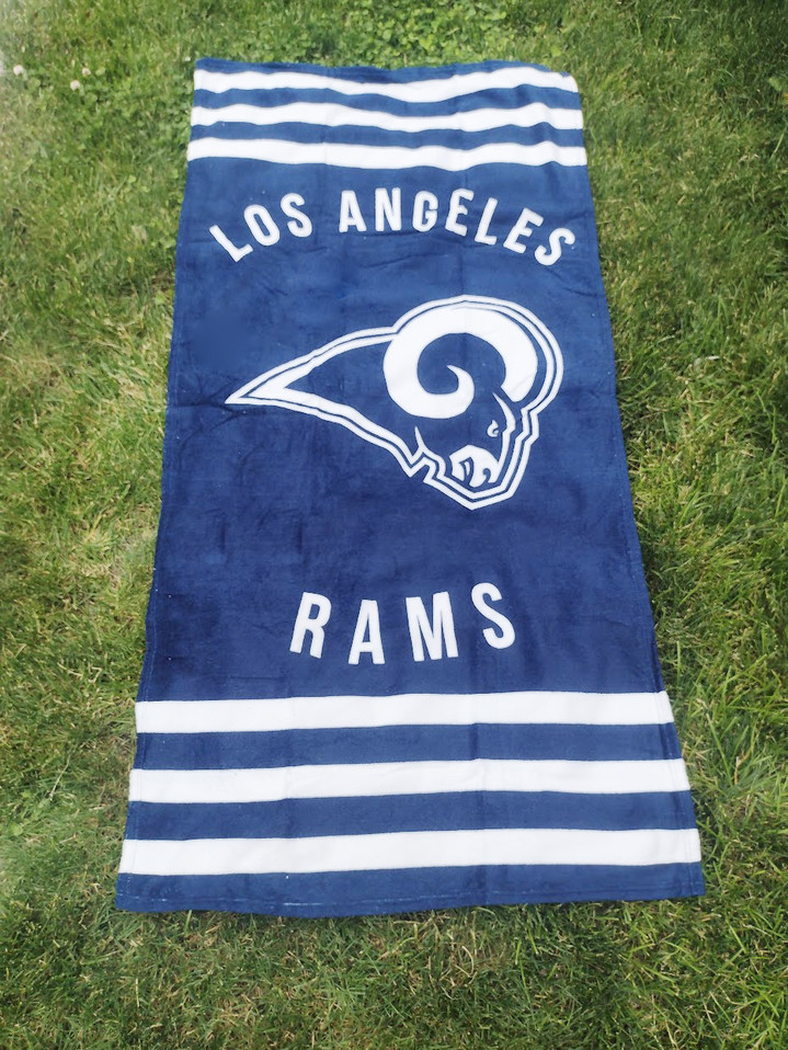 Los Angeles Rams Unisex-Adult Beach Towel