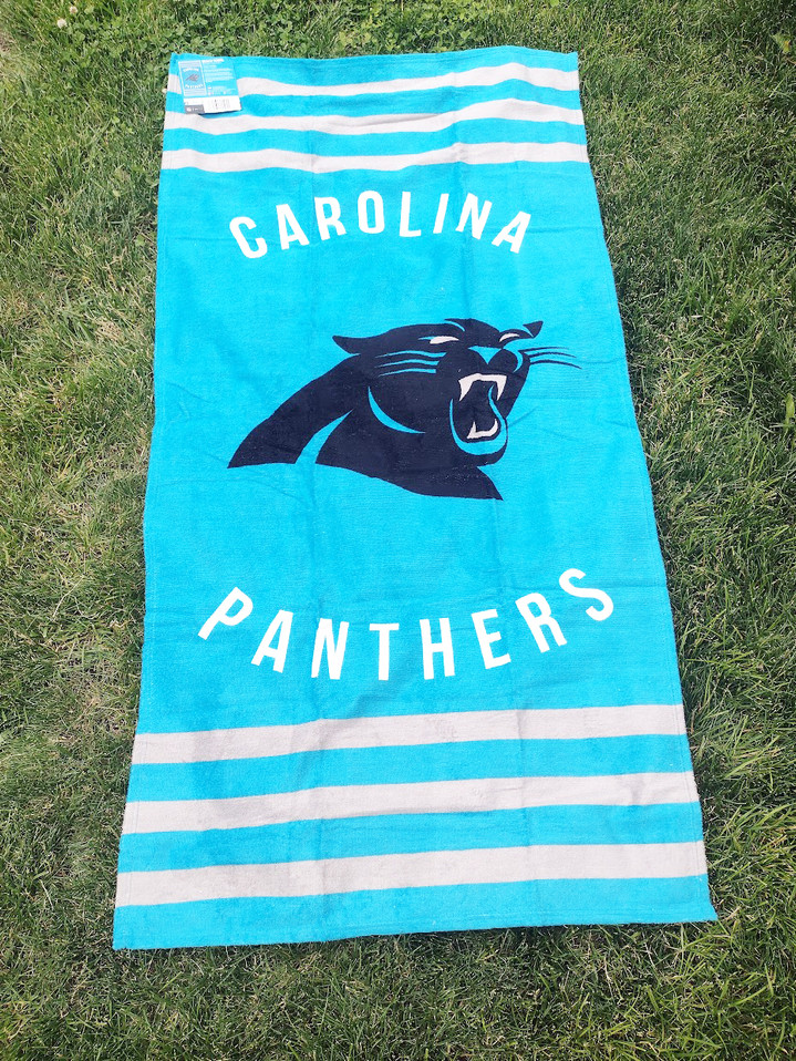 Carolina Panthers NFL Unisex-Adult Beach Towel