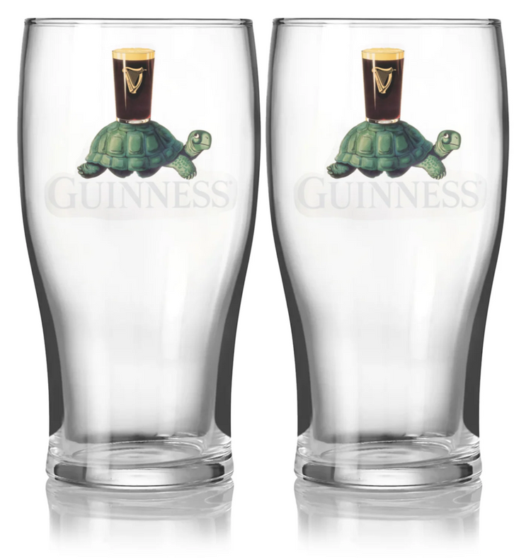 Guinness -  Tortoise 20oz Tulip Glass - 2 Pack