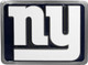 New York Giants Rectangle Trailer Hitch Cover