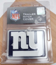 New York Giants Rectangle Trailer Hitch Cover