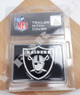 Oakland Raiders Rectangle Trailer Hitch Cover