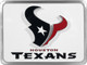 Houston Texans Rectangle Trailer Hitch Cover