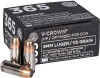 Sig Sauer E9MMA136520 Elite Performance Low RecoilV-Crown V Crown Jacketed Hollow Point 115 Grain 9mm Luger/Parabellum 1050 fps
