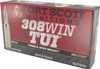Fort Scott Munitions 308150SCV2 Tumble Upon Impact (TUI) Solid Copper Spun 150 Grain .308 Win / 7.62x51mm 2904 fps