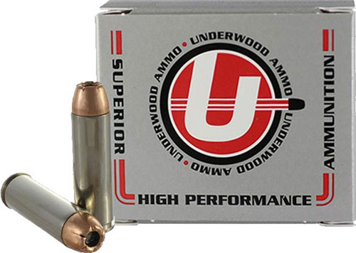 Underwood Ammo 348 eXtreme Terminal Performance Jacketed Hollow Point 350 Grain .500 S&W Mag Underwood Ammo 348 eXtreme Terminal Performance Jacketed Hollow Point 350 Grain .500 S&W Mag