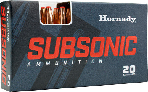 Hornady 81198 Subsonic Sub X 250 Grain .350 Legend 1050 fps
