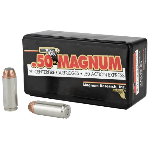 Magnum Research, Blount, 50 Action Express, 350 Grain, Jacketed Soft Point