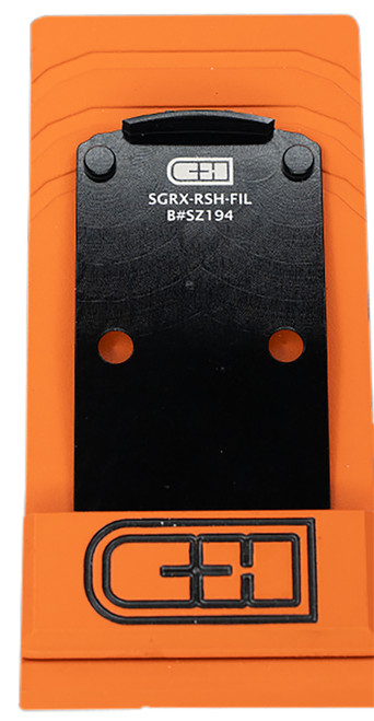 C&h Precision SGRXRSHFIL SIG P320 RX Series Black Anodized Trijicon/Holosun Pattern Footprint
