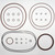 Bobcat T86 Hydraulic Drive Motor Seal Kit - Partial replacement for OEM Part Numbers 7323028, 7324103