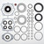 Bobcat S205 Hydraulic Drive Pump Seal Kit - Direct Replacement for OEM Part Numbers 6671516 & 7296604 Bobcat S205 Hydraulic Drive Pump Seal Kit - Direct Replacement for OEM Part Numbers 6671516 & 7296604