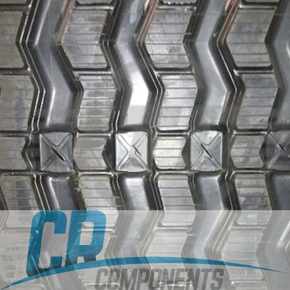 CASE 450CT 450MM Zig Zag Tread Pattern Conventional Rubber Track, RTC00506ZZ-WI