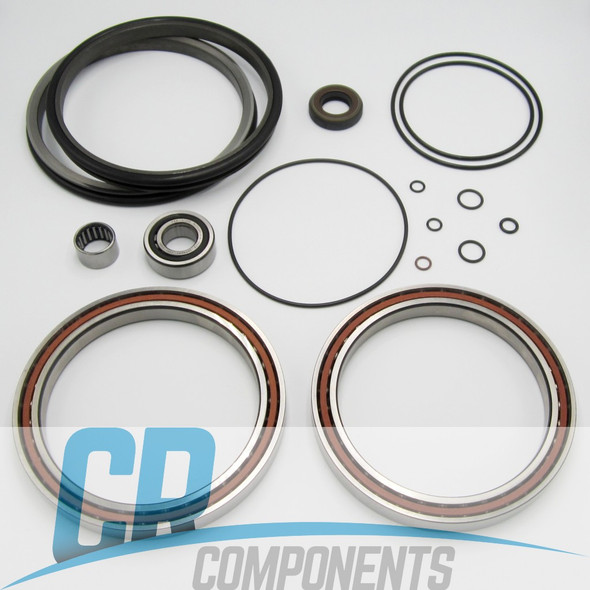 Takeuchi TL6R  Drive Motor Rebuild Kit. Includes Part #s: 1912908018, 1912908014, 1903907102, 1420111350, 1420310244, 1420310250, 1420010110, 1420010090, 1903912303