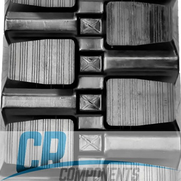 JCB 325T 400MM Staggered Block Tread Conventional Rubber Track RTC408656S-WI