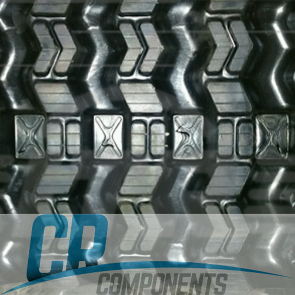 GEHL RT215 400MM Zig Zag Tread Conventional Rubber Track, RTC408656ZZ-WI