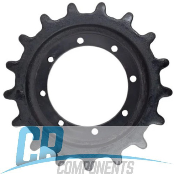 Brand new Track Drive Sprocket for your GEHL RT215 Track Loader. 8 Bolt, 17 Teeth Drive Sprocket replacement 50312342, 87460888, 87371666, 47378993, CA963
