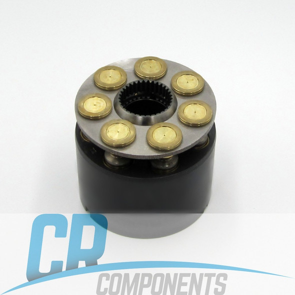 Hydraulic Drive Pump Rotating Group Replacement for CASE 410 Skid Steers. Replaces CASE OEM part #s: 87039625, 402366A1