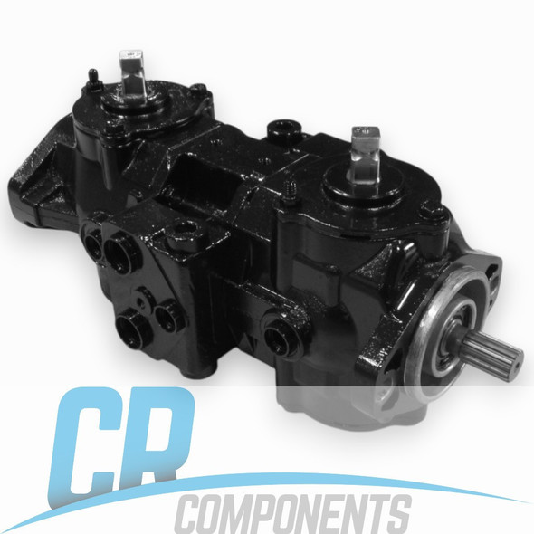 Hydraulic Drive Pump for John Deere 318G Skid Steer. Direct replacement for John Deere part numbers: AT404916.