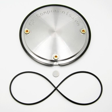 John Deere 323D Drive Motor End Cover Kit OEM part number AT487136. -1