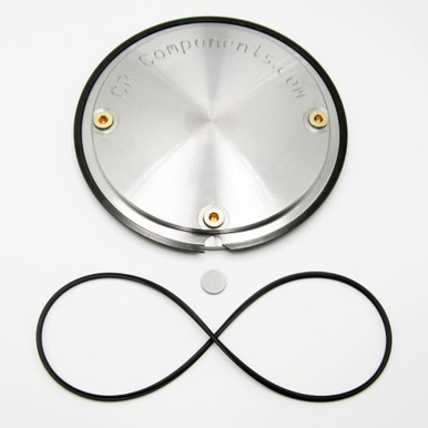 John Deere 333D Drive Motor End Cover Kit OEM part number AT487136. -1