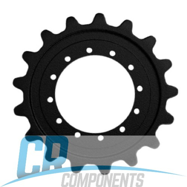 Brand new Track Drive Sprocket for your John Deere 317G Track Loader. 12 Bolt, 17 Teeth Drive Sprocket replacement. Replaces John Deere Part #'s T349306. -2