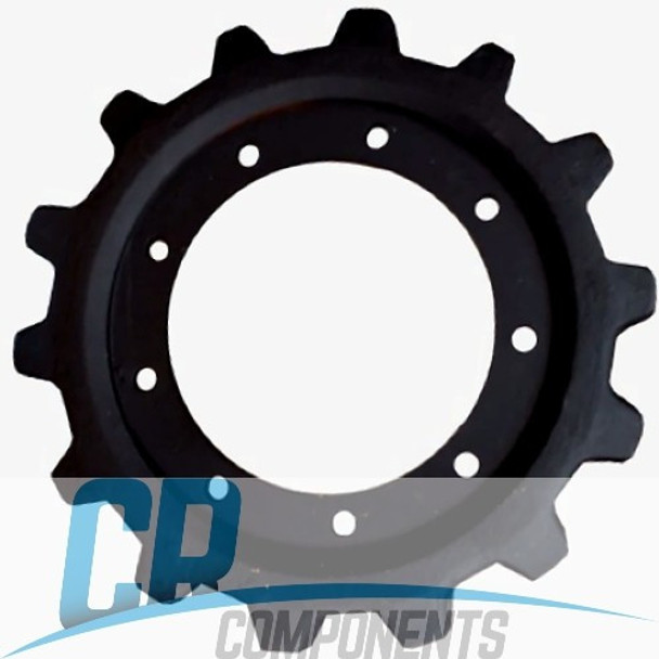 Brand new Track Drive Sprocket for your Gehl CTL80 Track Loader. 9 Bolt, 14 Teeth Drive Sprocket replacement. Replaces Part #'s: 08811-60110