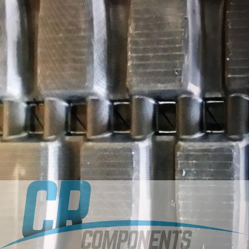 Kubota SVL95 400MM Staggered Block Tread Conventional Rubber Track RTC408658S-WI