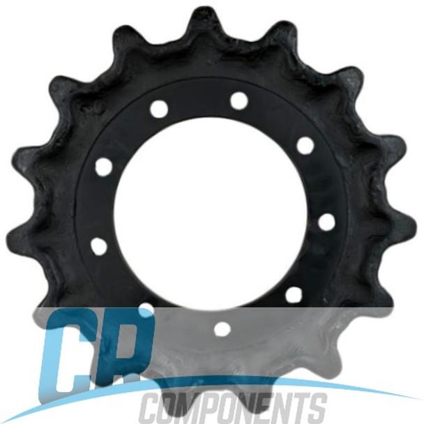 Brand new Track Drive Sprocket for your Kubota SVL65-2 Track Loader. 9 Bolt, 15 Teeth Drive Sprocket replacement. Replaces Kubota Part #'s V0511-21110, V05210-1110.