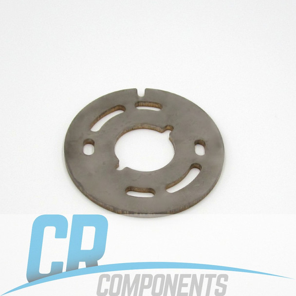 Hydraulic Drive Pump Left Hand Valve Plate Replacement for CASE 420 Skid Steer Loaders. Replaces CASE OEM part #s: 128929A1.